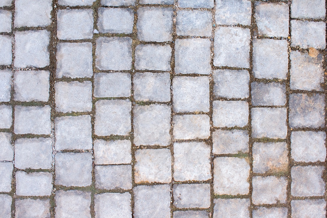 Services bridge, paving stone, stones, pavement, texture, masonry, cobblestones